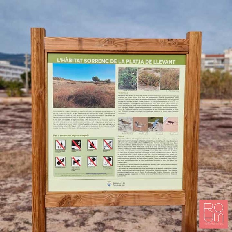 Cartellera Recuperació de Dunes
